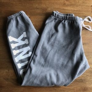 Pink Grey Sweatpants!